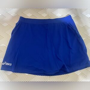 Asics skort in blue